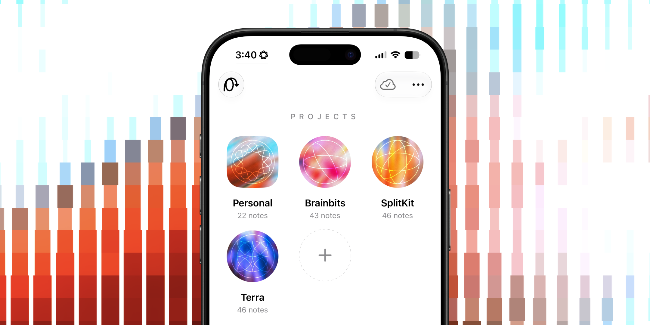 Brainbits notes app project preview